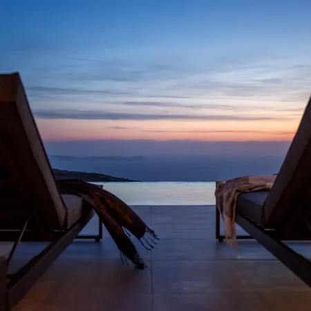 Villa Aura Seaview Sunset Pool W Night Security Guard - Six Bedrooms
