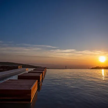 Villa Aura Seaview Sunset Pool W Night Security Guard - Six Bedrooms *