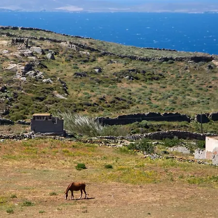 Villa Aura Seaview Sunset Pool W Night Security Guard - Six Bedrooms Fanari (Mykonos)