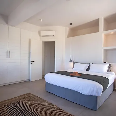 Aura Seaview Sunset Pool W Night Security Guard - Six Bedrooms * Fanari (Mykonos)