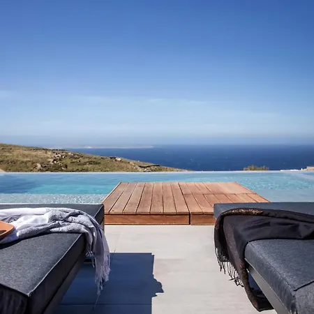 Villa Aura Seaview Sunset Pool W Night Security Guard - Six Bedrooms *