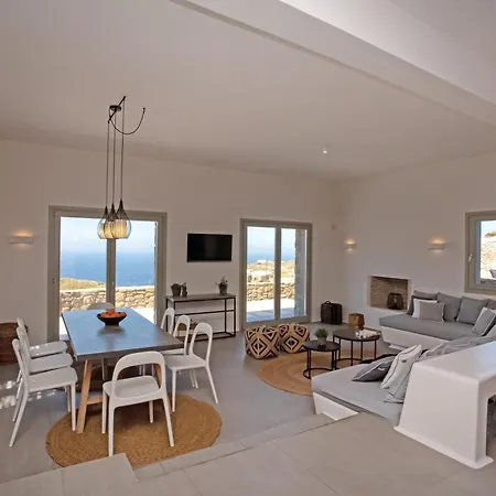 Aura Seaview Sunset Pool - Six Bedrooms Fanari