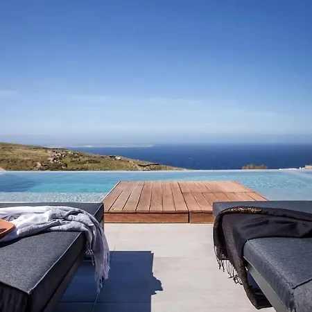 Aura Seaview Sunset Pool - Six Bedrooms * Fanari