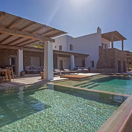 Villa Aura Seaview Sunset Pool W Night Security Guard - Six Bedrooms *
